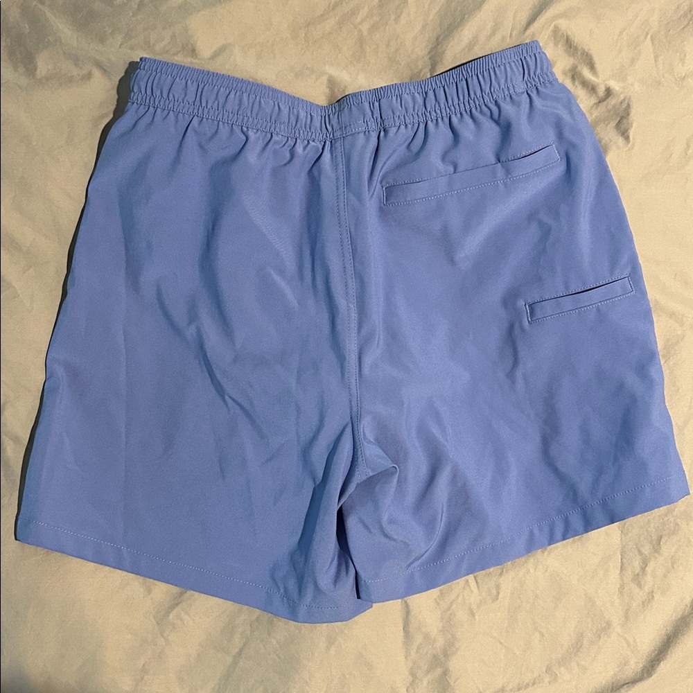 Huk Men's Blue Hybrid Athletic/Swim Shorts - Picture 2 of 4